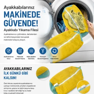 Fermuarlı Yıkama Torbası